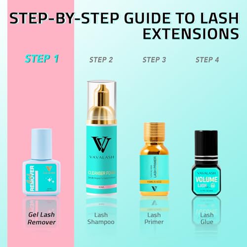 VAVALASH Gel Lash Glue Remover for Eyelash Extensions 15ml