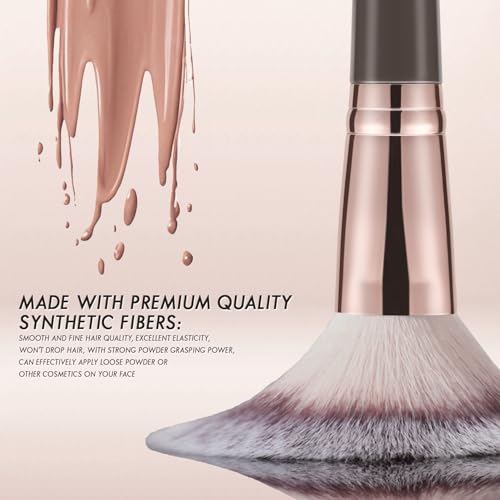 KINGMAS Double-Ended Makeup Brush for Foundation & Concealer