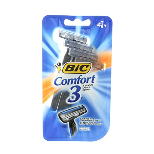 Bic Comfort 3 Men Razor 4PK