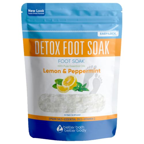 Better Bath Better Body Detox Foot Soak Epsom Salts with Essential Oils - 32 oz