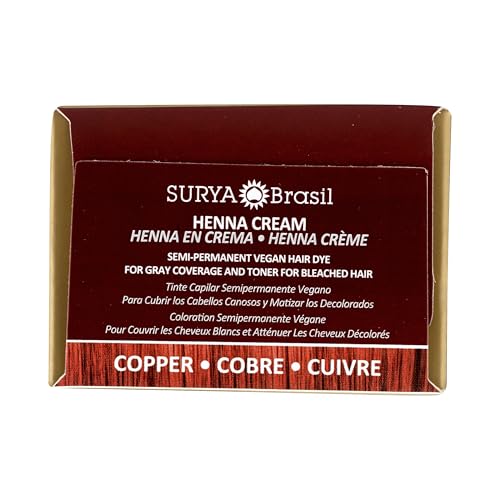 Surya Brasil Henna Cream Hair Color - Copper 70ml