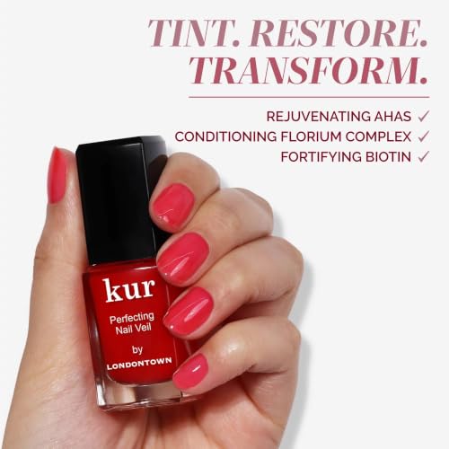 LONDONTOWN Perfecting Nail Veil - Sheer Nail Tint & Strengthener