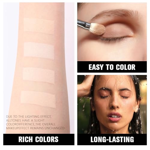 Vanilla Nude Eyeshadow Palette - 4 Matte & Shimmer Shades