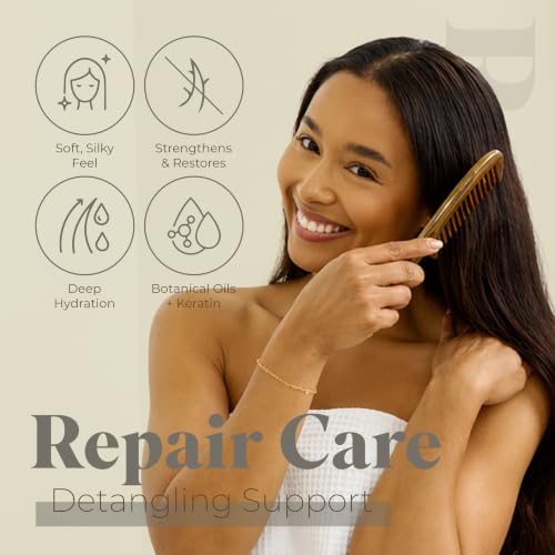 White Rain Repair Hair Care Set - Shampoo, Conditioner & Mask for Damaged Hair