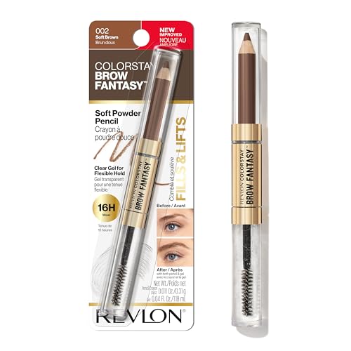 Revlon ColorStay Brow Fantasy Eyebrow Pencil & Gel, 16HR Wear