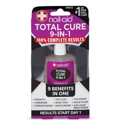 Nail Strengthener & Growth Treatment 9-in-1 Nail Care for Weak Damaged Nails