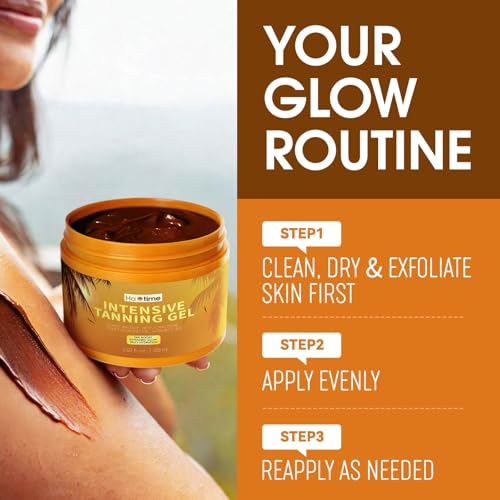 HAOTIME Natural Tanning Accelerator Gel, 5.07 oz