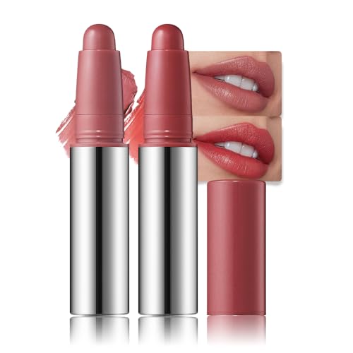 Matte Crayon Lipstick Pen Set - Waterproof Long Lasting