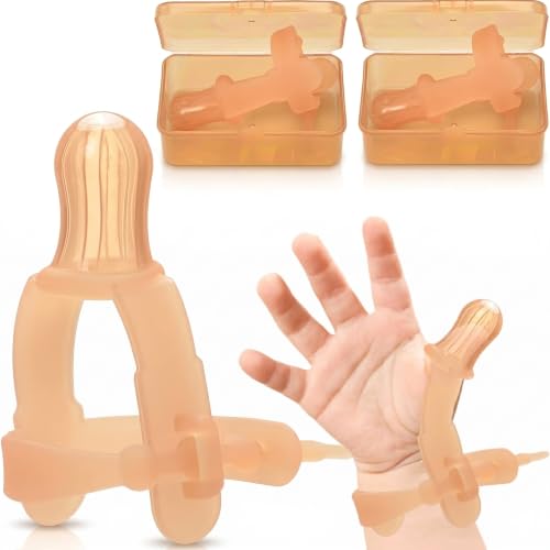 Adjustable Thumb Sucking Stop for Kids - Safe Silicone Guard