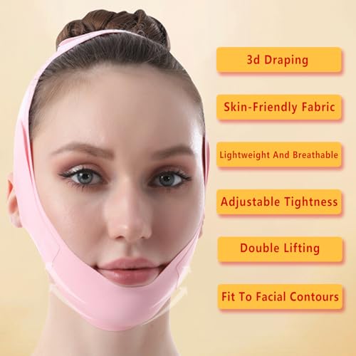 V-Line Lifting Mask - Double Chin Reducer Strap
