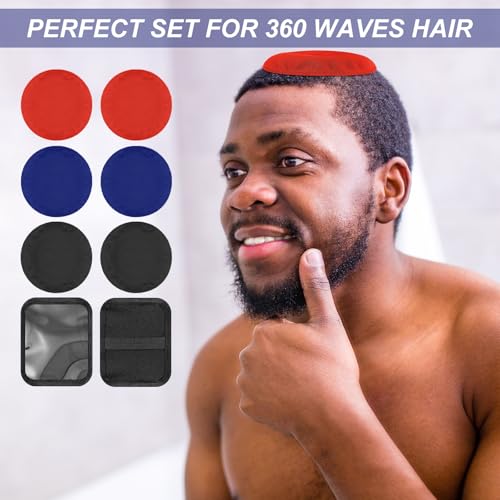 Crown Patch for Waves 4.5 Inch - 6 Pc Set with Training Pad