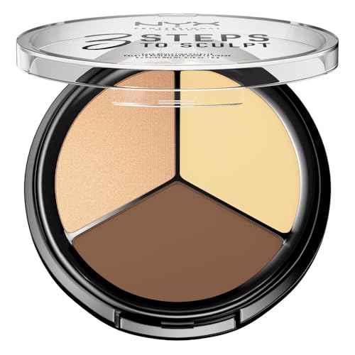 NYX 3 Steps to Sculpt Contour Palette - Light