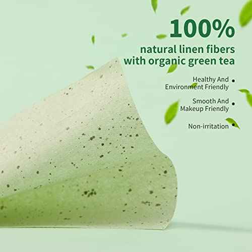 Oil Blotting Sheets for Face, DUcare 100 Counts Green Tea Blotting Paper For Oily Skin with Portable Mirror Case & Makeup Puff, Oil Absorbing Sheets For Face
