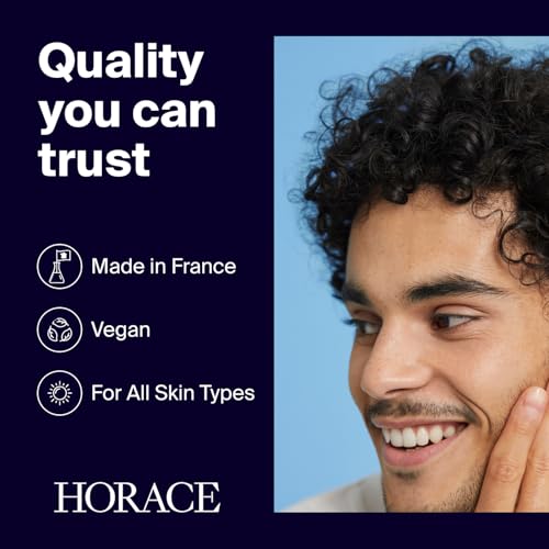 HORACE Gift Set with Purifying Face Cleanser, Gentle Face Scrub, and Mattifying Face Moisturizer - Skincare Set for Cleansing and Hydrating