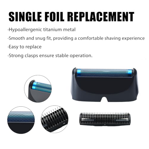 BaBylissPRO Compatible Replacement Foil & Cutter Set - Titanium