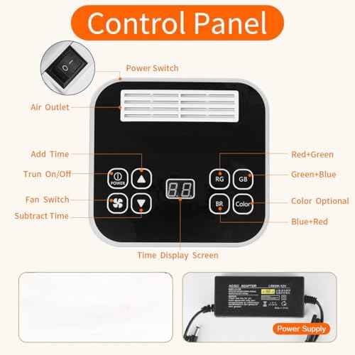 7 Color Facial Lamp, LED 7 Color Face Mask Machine, Skin Care Facial Light, Salon & SPA Beauty Equipment