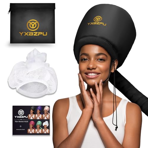Bonnet Hair Dryer with Hose for Curly Hair Deep Conditioning