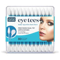 Fran Wilson EYE TEES COTTON TIPS 80 Count (12 PACK) - Precision Makeup Applicator, Double-sided Swabs with Pointed and Rounded Ends for Perfect Blending, Effective Cleaning and Precise Touch-ups