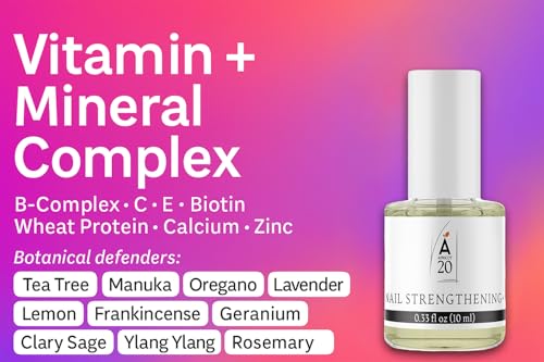 Nail Strengthening Oil for Healthy Growth & Repair - 0.33 fl oz