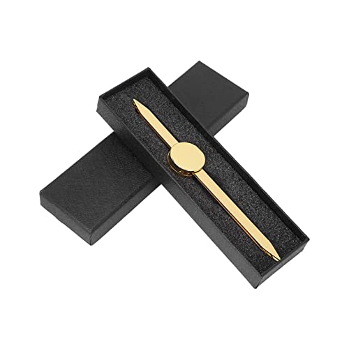 Sonew Adjustable Eyebrow Ruler, Stainless Steel Eyebrow Positioning Makeup Measuring Tool (Gold)