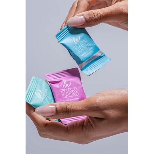 LeTABS by Napkin 2 Pack Foaming Hand Soap Refill - Pack of 6 with Mixed Scents - Can Use in Kitchen and Bathroom - Environmentally Friendly Compressed Foaming Hand Soap Refill