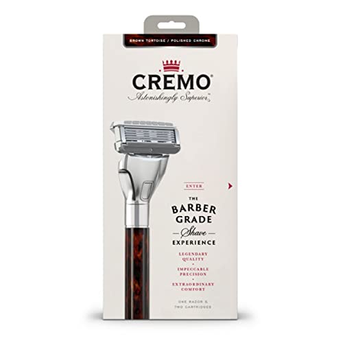 Cremo Astonishingly Superior Tortoise Shell (Horn) Razor Kit