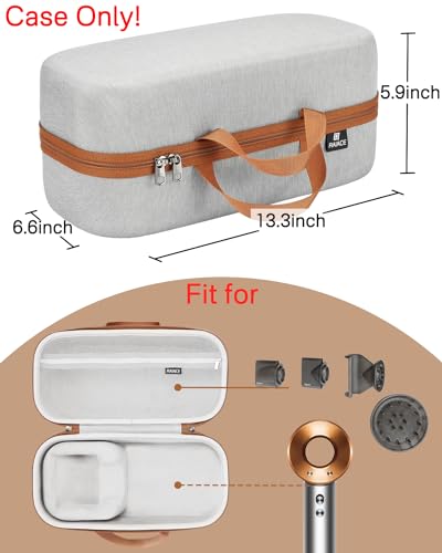 Dyson Hair Dryer Hard Case Storage Bag - Shockproof Travel
