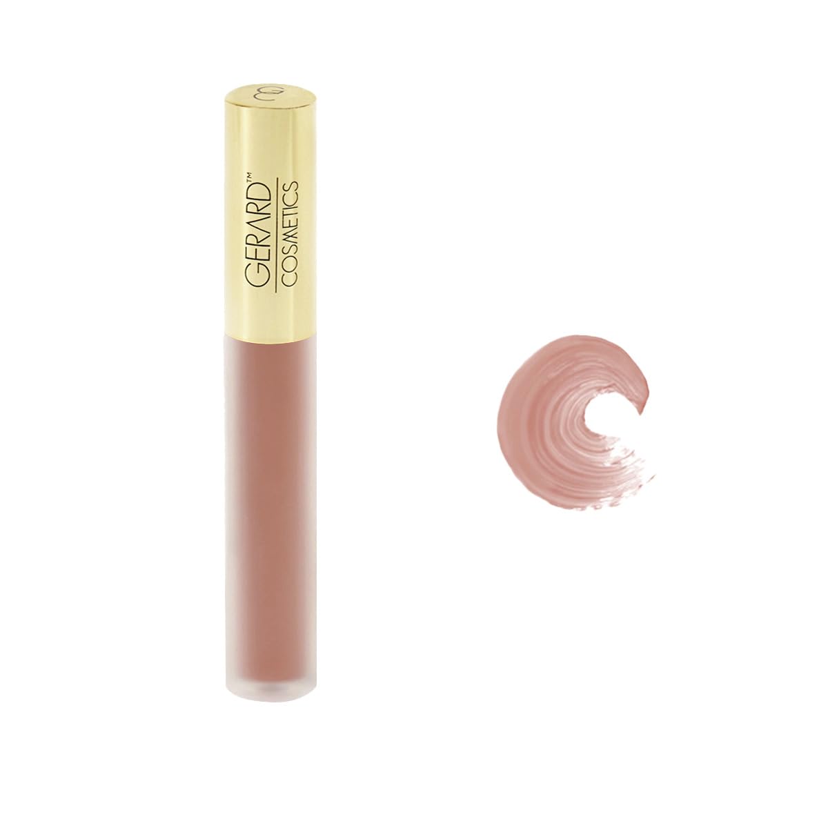 Gerard Cosmetics HydraMatte Liquid Lipstick Bare It All | Mauve Lipstick with Matte Finish | Long Lasting and Non-Drying | Super Pigmented Fully Opaque Lip Color