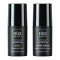 Tiege Hanley Anti Aging Bundle for Men, Eye Cream and Face Serum With Peptides, Hyaluronic Acid, and Vitamin B3 to Help Reduce the Look of Wrinkles and Dark Circles, Men¡¯s Skin Care, 2 Piece Set