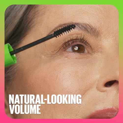 Maybelline Great Lash BIG Washable Mascara, Volumizing, Thickening, Lengthening Mascara, Brownish Black, 1 Count
