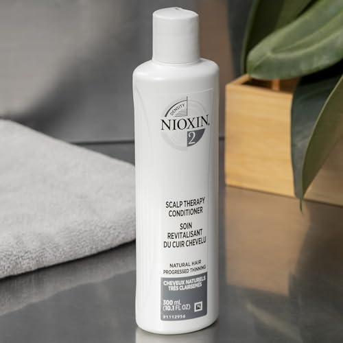 Nioxin System Kit 2, Natural Hair with Light Thinning, Full Size (3 Month Supply)