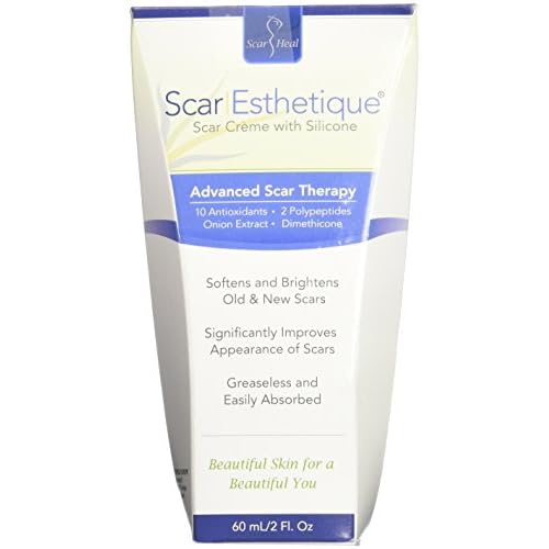 Scar Esthetique Scar Cr?me with Polypeptides and 10 Anti-Oxidants, 2-Ounces