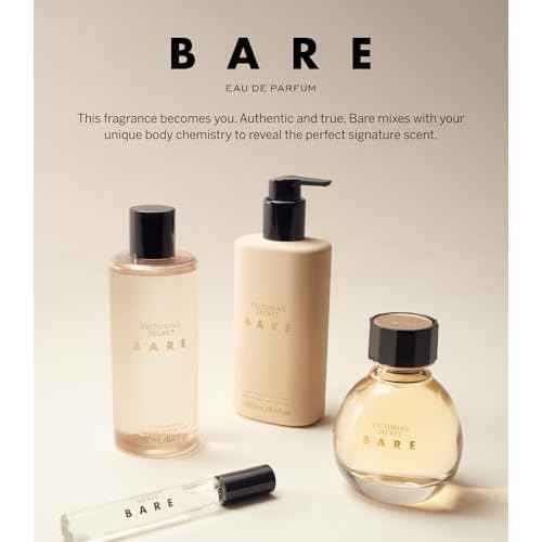 Victoria's Secret Bare Fragrance Mini Mist, Notes of Australian Sandalwood, Mandarin Madagascar & Egyptian Violet, Body Spray for Women (2.5 oz)
