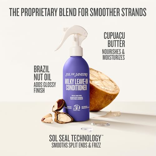 Sol de Janeiro Cheirosa 59 Milky Leave-In Conditioner & Heat Protectant Spray 2.03 Fl Oz
