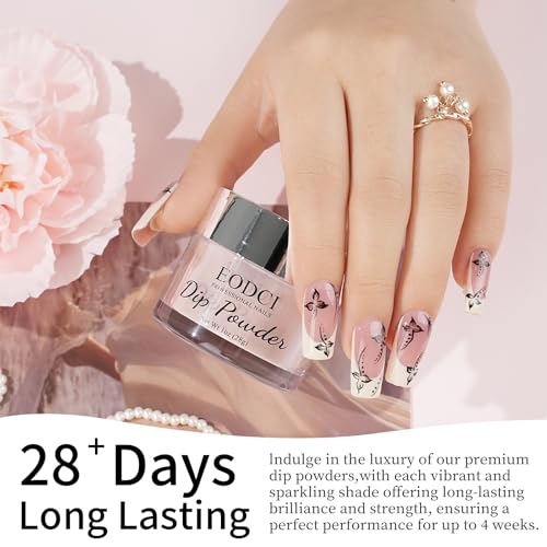 Translucent Nude Jelly Dip Powder - 1 oz Long Lasting DIY Nail Powder