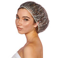 Colortrak Professional Bouffant Processing Caps, Single Use, Contain Hair During Perms, Conditioners, Relaxers, and Coloring, Extra Large, Clear Plastic, Usable as Shower Cap, 100 Per Pack