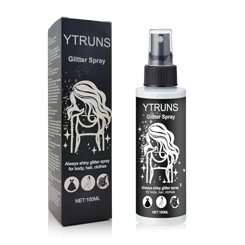 Glitter Spray for Hair, Body & Face - Festival Makeup