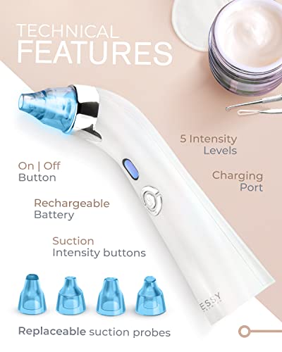 Essy Blackhead Remover Pore Vacuum - 5 Level Suction