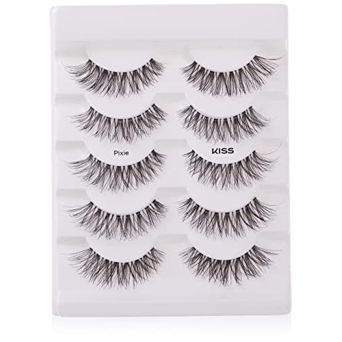 Kiss So Wispy Pixie Lashes 5 Pairs
