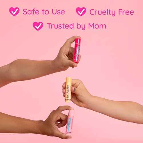 Lip Smacker Squishmallows Moisturizing Lip Balm, Fun Soft Squishy Collectible Top, Hydrates & Smooths ? Junie