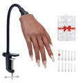 Practice Hand for Acrylic Nails,Professional Mannequin Training Hand with Flexible Fingers for Acrylic Nails,Gel Polish & Nail Art,Complete Practice Kit for Manicure Beginners??
