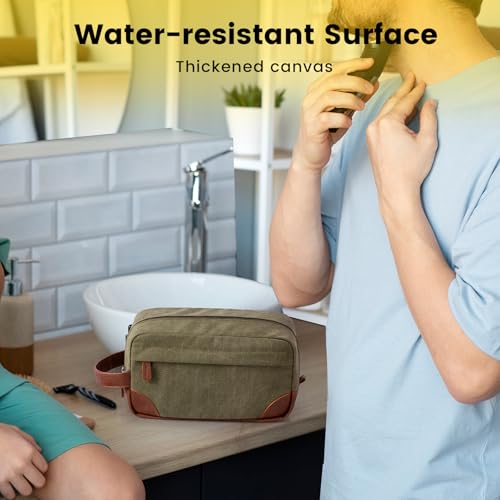 Vorspack Travel Toiletry Bag - Water Resistant Canvas