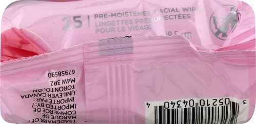 Pond's Vitamin Micellar Wipes For Dark Spots Brighten Rose Removes Waterproof Makeup 25 Wipes