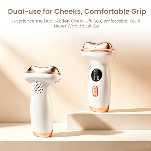 YueLi 7-in-1 LED Microcurrent Facial Device with Hot & Cold Therapy