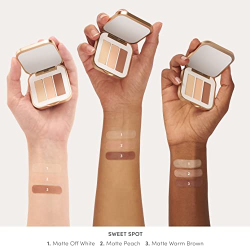 jane iredale PurePressed Eye Shadow Triple, Highly Pigmented Mineral Based Eye Color, Long Lasting & Crease Resistant Formula, Safe for Sensitive Eyes