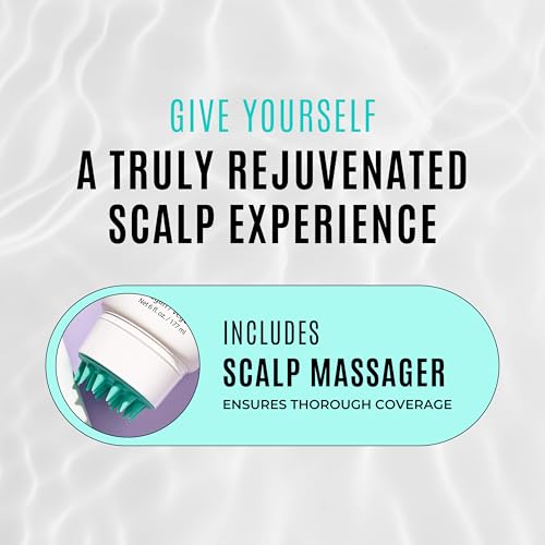 Malibu C Head Lab Scalp Scrub - Gentle Exfoliator with Charcoal & Jojoba, Vegan Hair Care (6 oz)