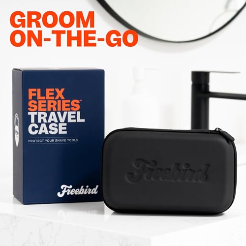 Freebird FlexSeries Travel Case - Robust and Water-Resistant, Enhanced Durability, Customizable Foam Inserts, Spacious and Portable, Compatible with FlexSeries Shaver for Men and Women V2.0