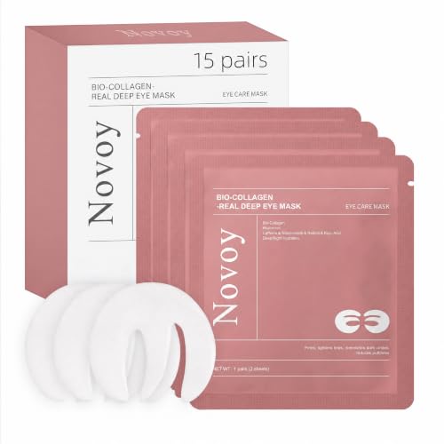 Bio-Collagen Eye Patches - 15 Pairs Retinol Dark Circles & Puffiness