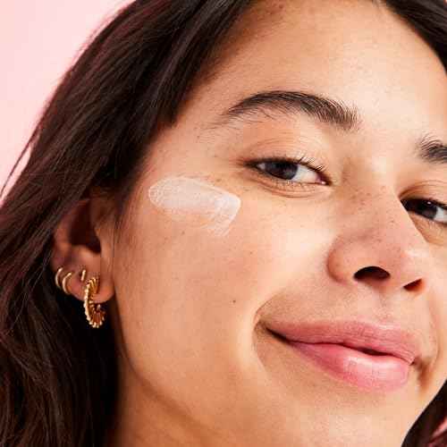 First Aid Beauty - Hello FAB: Coconut Skin Smoothie Priming Moisturizer, 2-in-1 Hydrating Moisturizer and Makeup Primer, Vegan Formula, Non-comedogenic, Safe for Sensitive Skin, 1.7 oz