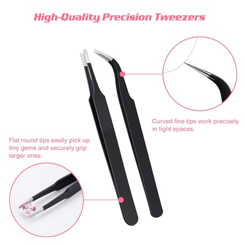 22Pcs Rhinestone Picker Tool Kit - Bedazzling Tools & Diamond Art
